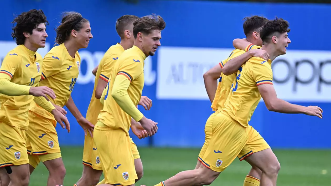 Naționala de fotbal a României U19 s-a calificat la EURO 2025