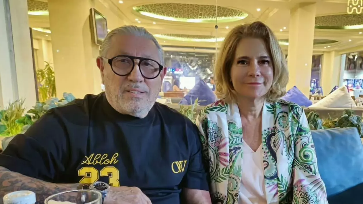 Serghei Mizil și actuala lui soție, Cora Mizil
