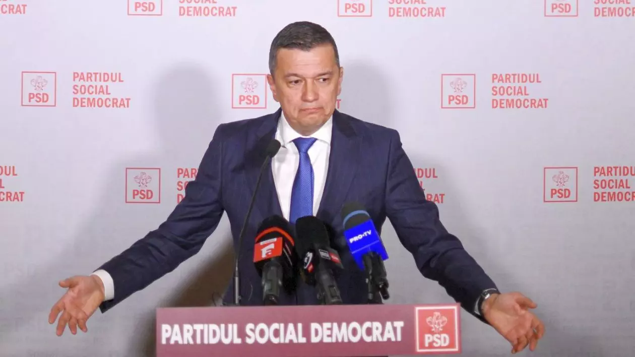 Sorin Grindeanu este președinte interimar al PSD din mai 2025