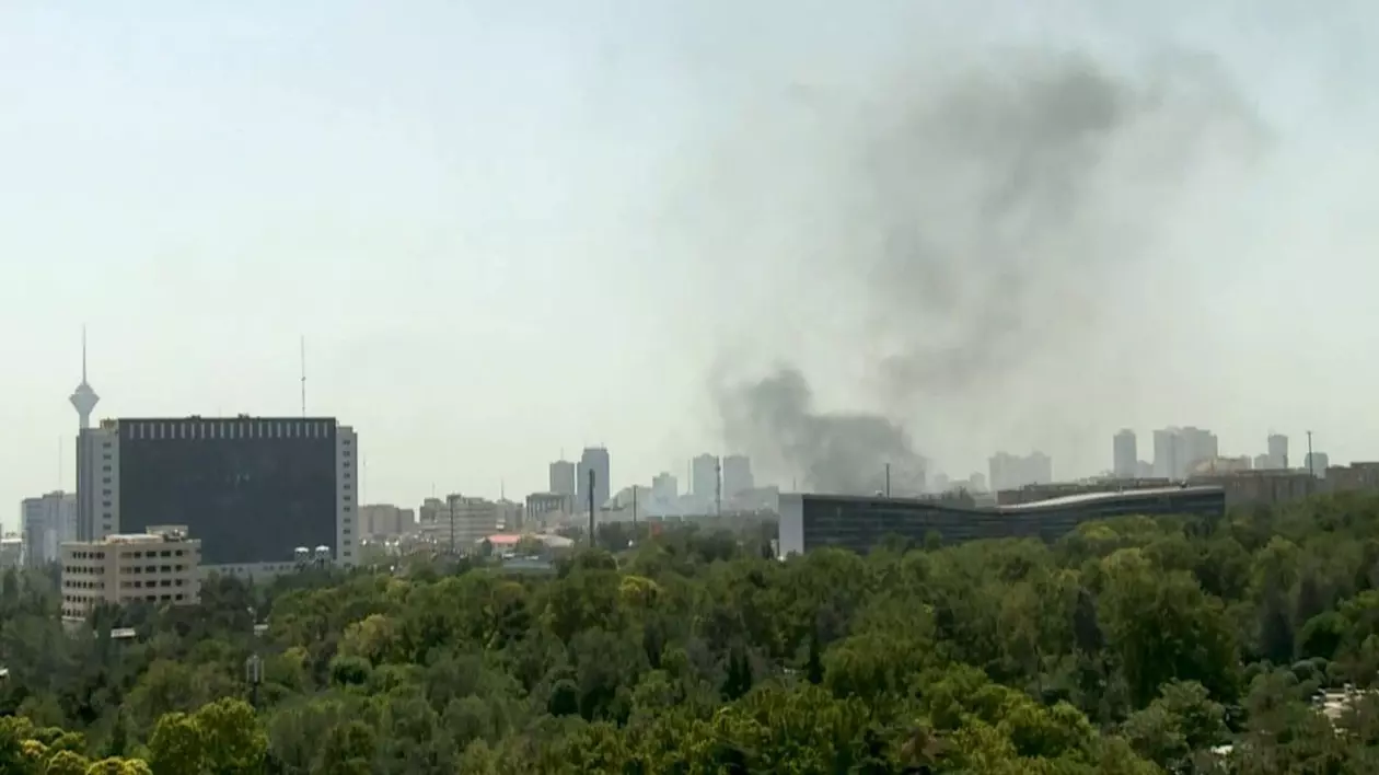 Teheran, capitala Iranului, bombardată de israelieni