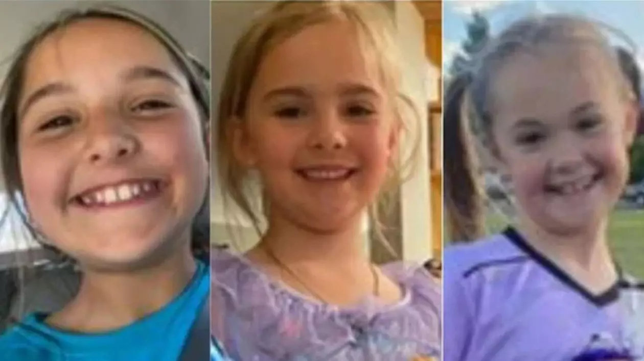 Trei fetițe de 5, 8 și 9 ani, fotografiate zâmbind, au fost ucise după vizita la tatăl lor, în Washington