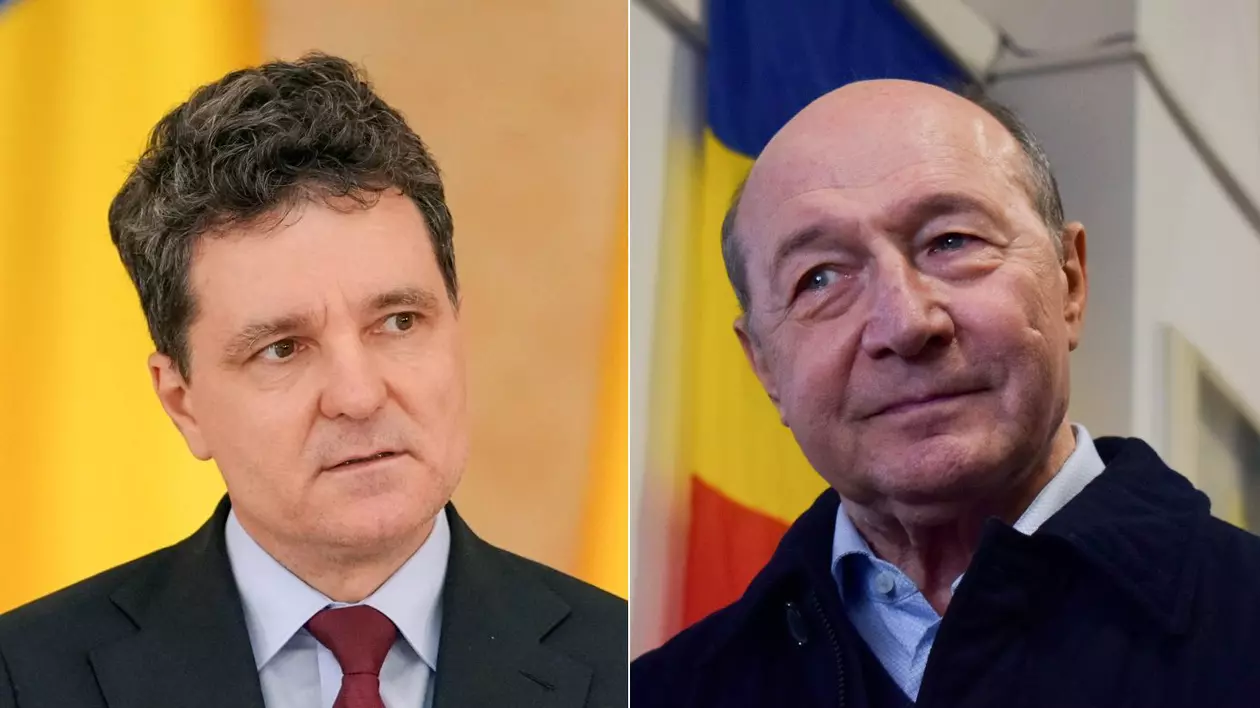 Colaj Nicusor Dan, Traian Basescu. Fotografii Hepta