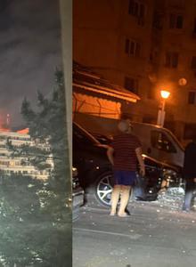 Prima reacție a Armatei după ce o dronă s-a prăbușit pe un bloc din Galați, a explodat și a provocat un incendiu