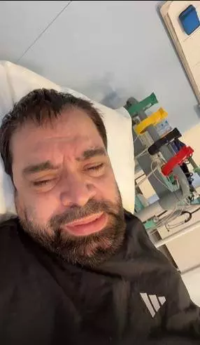 Florin Salam la spital 1