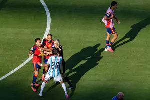 Au apărut imaginile și sunt scandaloase! Gestul care a declanșat bătaia la finala Spania - Argentina