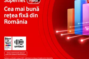 The best experience of using the fixed internet in Romania - Vodafone Supernet Fiber