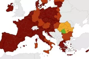 „Întreaga Europă în roşu, cu excepţia României„. Ce scriu belgienii despre situația neobișnuită