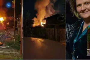 Directoarea şcolii 178 din cartierul bucureştean Pajura şi soţul ei, preotul Costel Paizan, au murit arşi de vii în casă, în timpul furtunii