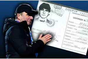 Cum arată, de fapt, prima legitimație de fotbalist a lui Gică Hagi. Cele 4 cifre norocoase