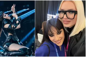 Cine a îmbrăcat-o pe Alexandra Căpitănescu la Eurovision. Ținuta româncei, realizată de soția unui celebru avocat