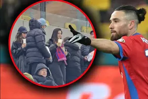 Soția lui Ofri Arad a atras toate privirile pe Arena Națională. Cine este și cu ce se ocupă partenera noului mijlocaș de la FCSB. Foto