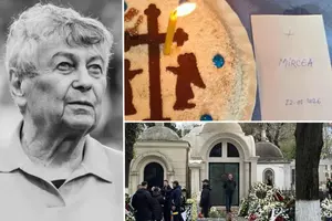 Ce a apărut la mormântul lui Mircea Lucescu. Totul s-a întâmplat la slujba de comemorare a regretatului antrenor, de față cu toți oamenii