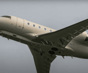Un avion misterios patrulează pe cerul României. Există doar două în lume și au fost botezate „Artemis". Reacția MApN