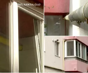 O femeie din Cluj şi-a închis balconul cu tot cu ţeava de gaze a blocului. Ce este acum obligată să facă
