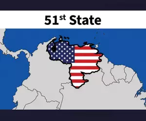 Venezuela, al 51-lea stat american? Desenul publicat de Donald Trump și reacția liderei de la Caracas