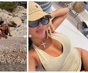 Imagini rare cu Georgina Rodriguez în costum de baie. Cum le-a răspuns partenera lui Cristiano Ronaldo, celor care au criticat-o pentru felul în care arată