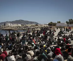 Imigranții marocani din Ceuta cer să ajungă în Europa: „În România, în Rusia, dacă au nevoie de forță de muncă”