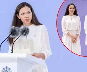 Cum a apărut Mirabela Grădinaru la Kiev, la întâlnirea cu Olena Zelenska. Cât costă rochia purtată de partenera lui Nicușor Dan