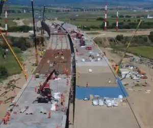 Stadiul lucrărilor pe Autostrada Moldovei A7: Cum arată situația pe cele mai importante puncte din lotul Răcăciuni - Bacău
