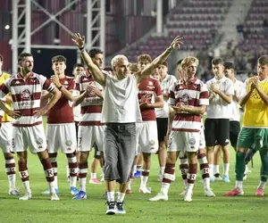 Ce s-a întâmplat pe gazon, imediat după Rapid - CFR Cluj » Scandarea preferată a giuleștenilor