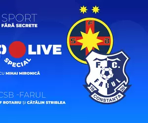 FCSB - Farul Constanța, la GSP Live Special » Roș-albaștrii vin după dezamăgirea din Conference League
