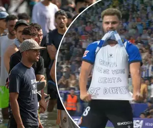 Marcos Fernandez a marcat în Espanyol - Sevilla și a afișat un mesaj controversat: „Ceuta nu se vinde! Ceuta se apără”
