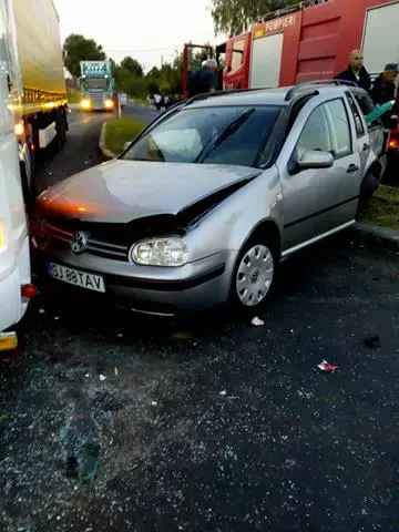 Patru răniți într-un accident în județul Giurgiu (1)