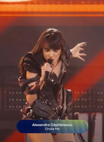 alexandra capitanescu choke me romania eurovision song contest 2026 semifinala viena austria (3)