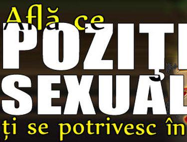 Află Ce Poziţii Sexuale ţi Se Potrivesc In Funcţie De Zodie Astăzi Berbec Taur Si Gemeni Lifestyle Relații Libertatea Libertatea