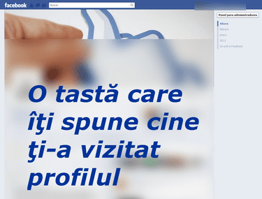 Tasta Care Iţi Spune Cine ţi A Vizitat Profilul De Facebook E Atat De Simplu Stiri Libertatea Libertatea