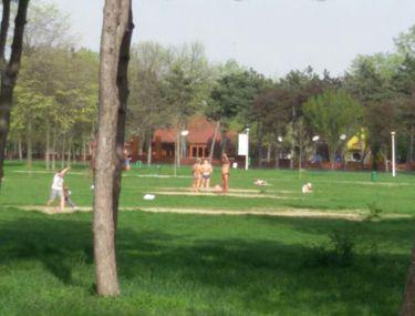 La Plajă In Parcul Tineretului Bucureștenii Au Renunțat La Haine