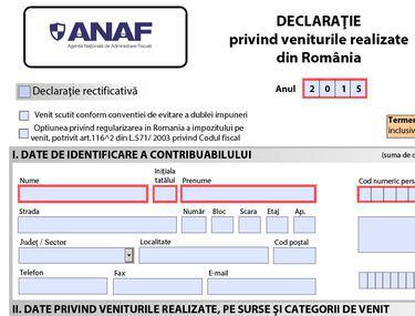 Astăzi Este Ultima Zi In Care Poți Depune Declarația 200 Privind Veniturile Realizate In Romania In 2015 Ce Se Intamplă Dacă Intarzii Stiri știri Romania Libertatea Libertatea