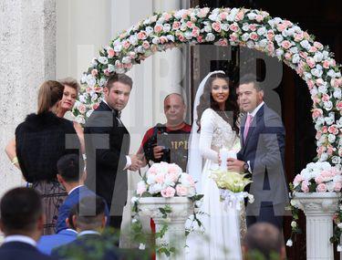 Foto Exclusiv Primele Imagini De La Nunta Lui Adrian Mutu Cu Sandra Cum Au Arătat Ginerele și Mireasa Libertatea
