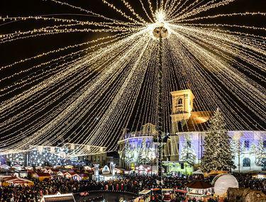 Targul De Crăciun Din Sibiu 2017 Youtube