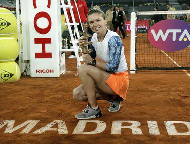 Simona Halep La Turneul De La Madrid 2018 Libertatea