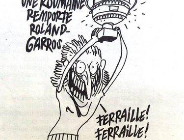 Charlie Hebdo O Prezintă Pe Simona Halep Ca Pe O Vanzătoare De Fier Vechi Libertatea