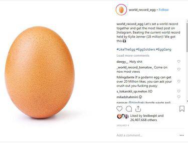O Imagine Cu Un Ou A Devenit Cea Mai Apreciată De Pe Instagram Libertatea