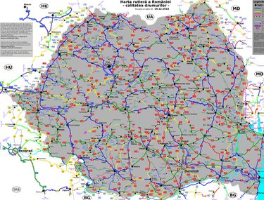 harta interactiva starea drumurilor Harta Interactivă Despre Starea Drumurilor Din România | Libertatea