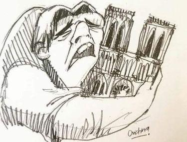 Ilustrații Emoționante Realizate De Artiști După Incendiu De Proporții De La Catedrala Notre Dame Libertatea
