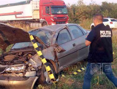 Un Autoturism S A Răsturnat Pe De70 In Județul Teleorman Libertatea