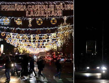 Primăria Capitalei A Aprins Luminițele De Crăciun In Timp Ce Centrul Bucureștiului Este In Beznă Libertatea