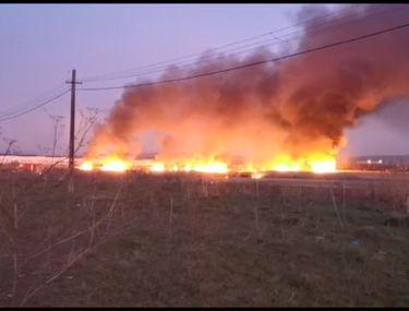 Incendiu Urias In Cluj In Zona Bailor Someseni Cu Fum Dens Libertatea