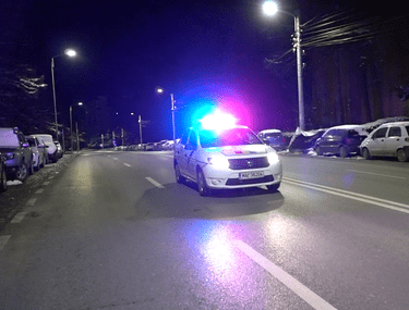 Impact Violent In Craiova O Autospecială A Poliției Lovită De O șoferiță Libertatea