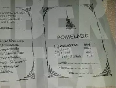 Cat ScoÈi Din Buzunar Pentru Un Pomelnic La O BisericÄ OrtodoxÄ RomanÄ Din Germania Libertatea