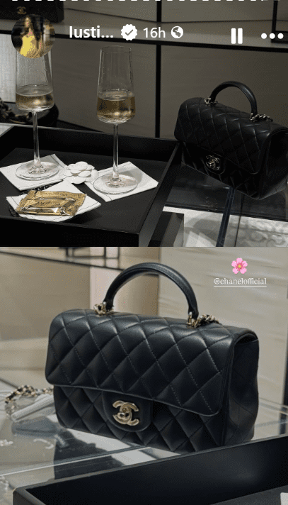 Iustina Loghin geanta Chanel