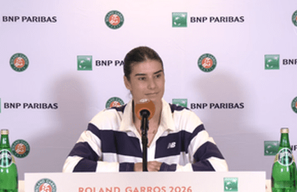 După eliminare, Sorana Cîrstea a spus cine ar vrea să câștige Roland Garros: „O ador”