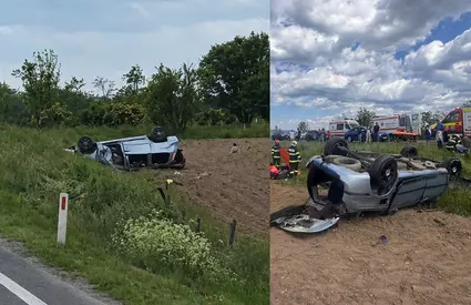 Un copil de doi ani și-a pierdut viața după ce mașina în care se afla s-a răsturnat în afara șoselei, în județul Brașov. O femeie a fost resuscitată ca prin minune