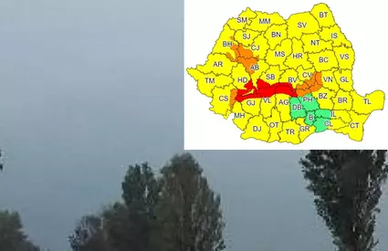 AVERTISMENT de la ANM! Vine codul GALBEN în România... Vezi mai mult
