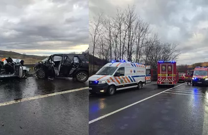 Doi șoferi și-au pierdut viața în județul Sibiu după ce unul din ei a pătruns pe sensul opus de mers. O adolescentă de 15 ani a ajuns în stare gravă la spital