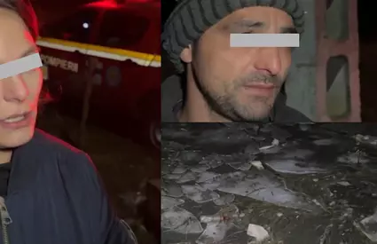 „Copilei îi mai bătea o ţâră inima” Filmul tragediei din Sibiu, unde o soră și un frate au sfârșit după ce au căzut în pârâul înghețat. Cei doi copii nu au mai avut nici o șansă